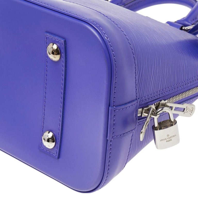 LOUIS VUITTON Shoulder Bag Epi Marley BB M94620 Purple Fig Ladies Leat in  2023