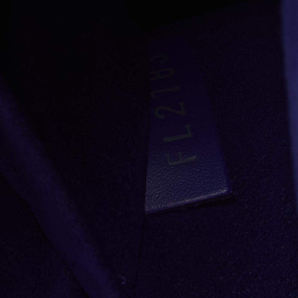 Purple Louis Vuitton Figue Epi Leather Alma PM Bag