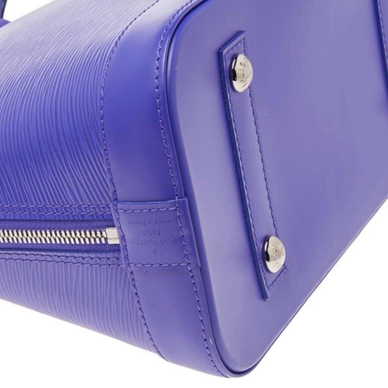 Louis Vuitton - Authenticated Mélie Handbag - Leather Purple Plain for Women, Very Good Condition