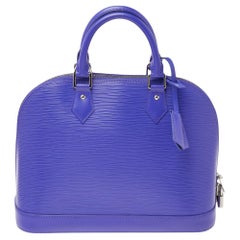 Louis Vuitton Figue Epi Leather Alma PM Bag