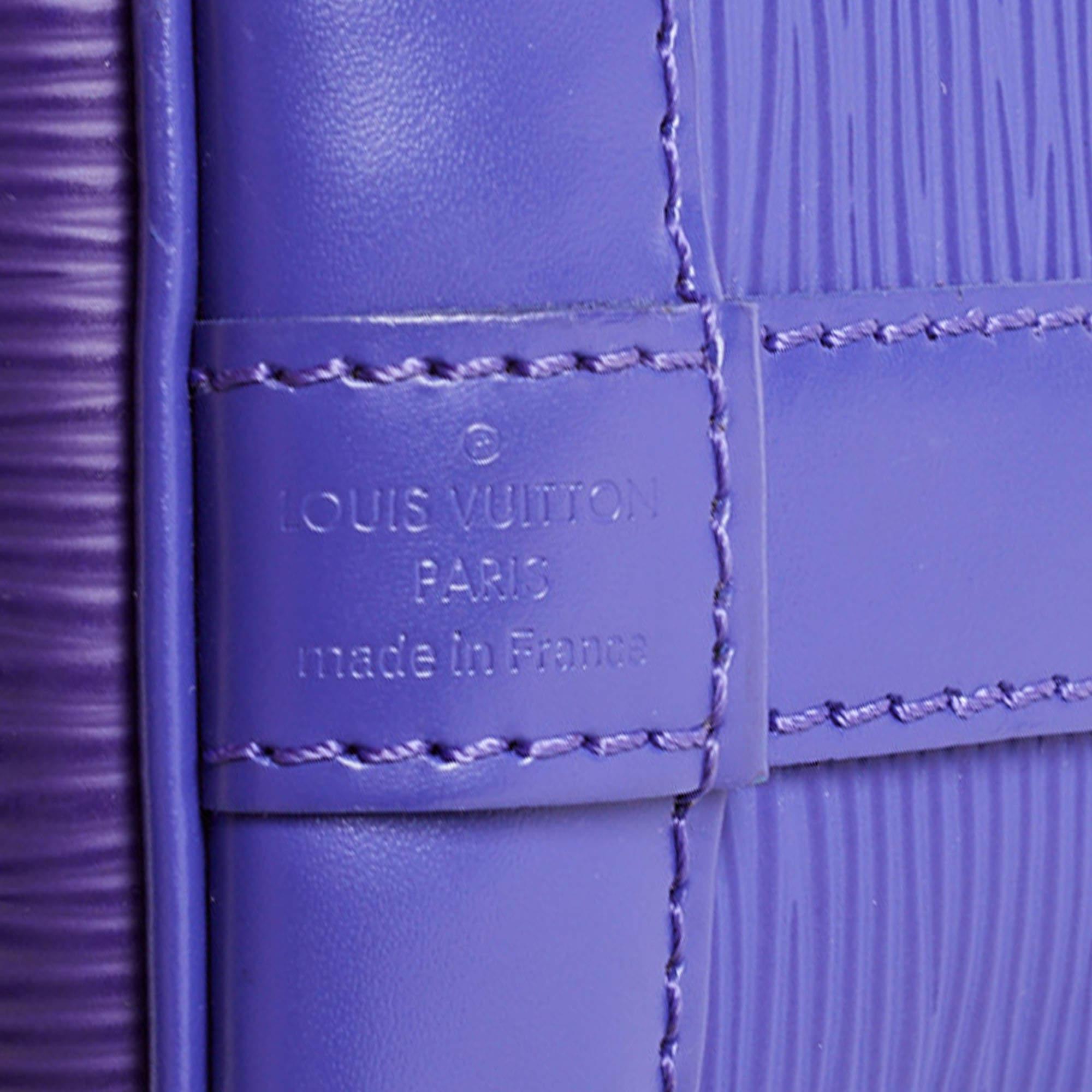 Neonoe-Tasche aus Leder von Louis Vuitton Figue Epi im Angebot 6