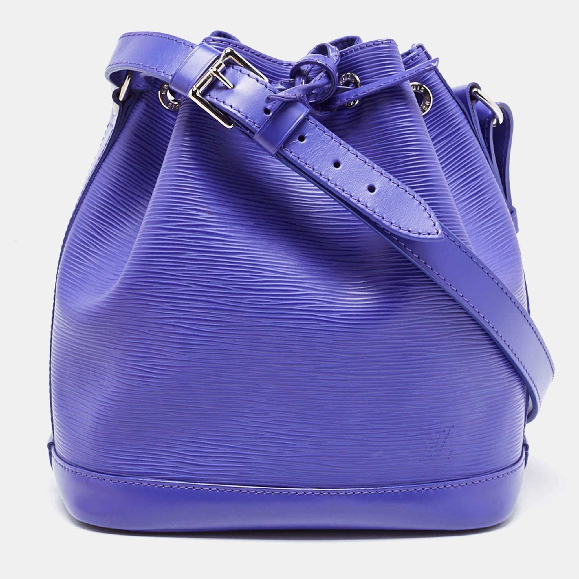 Neonoe-Tasche aus Leder von Louis Vuitton Figue Epi im Angebot 9