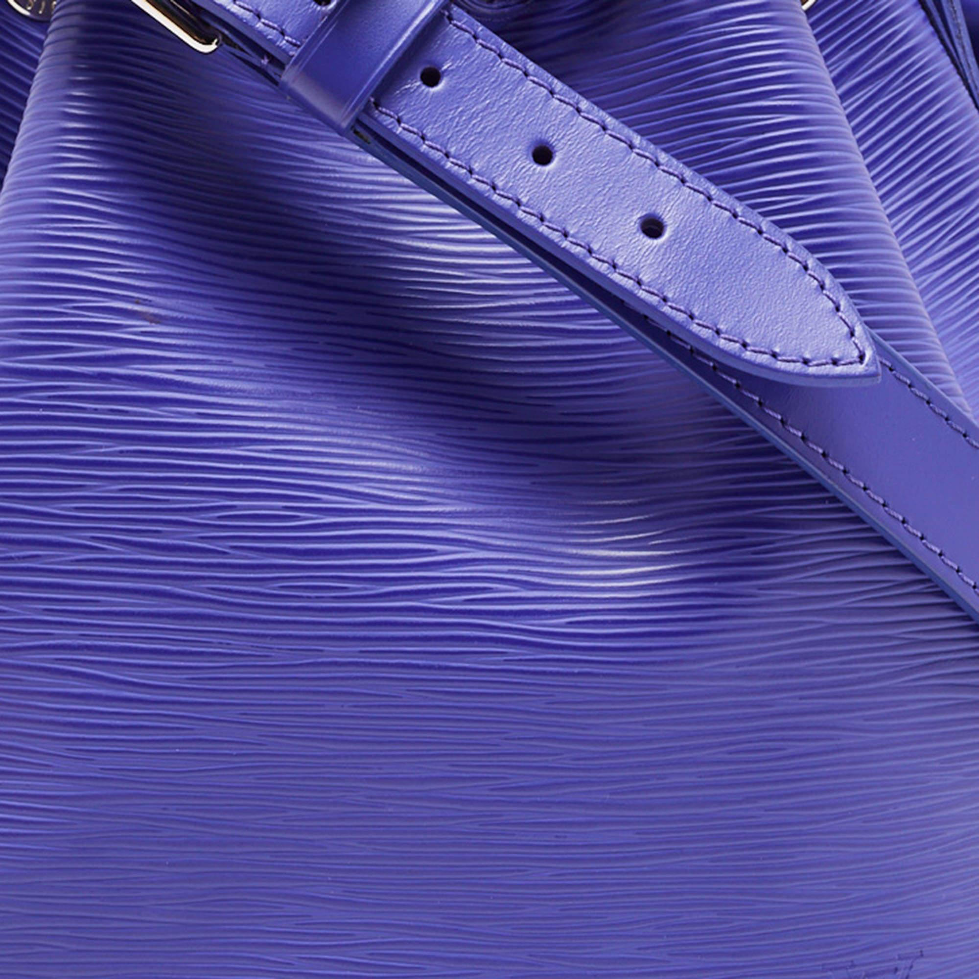 Neonoe-Tasche aus Leder von Louis Vuitton Figue Epi im Angebot 10