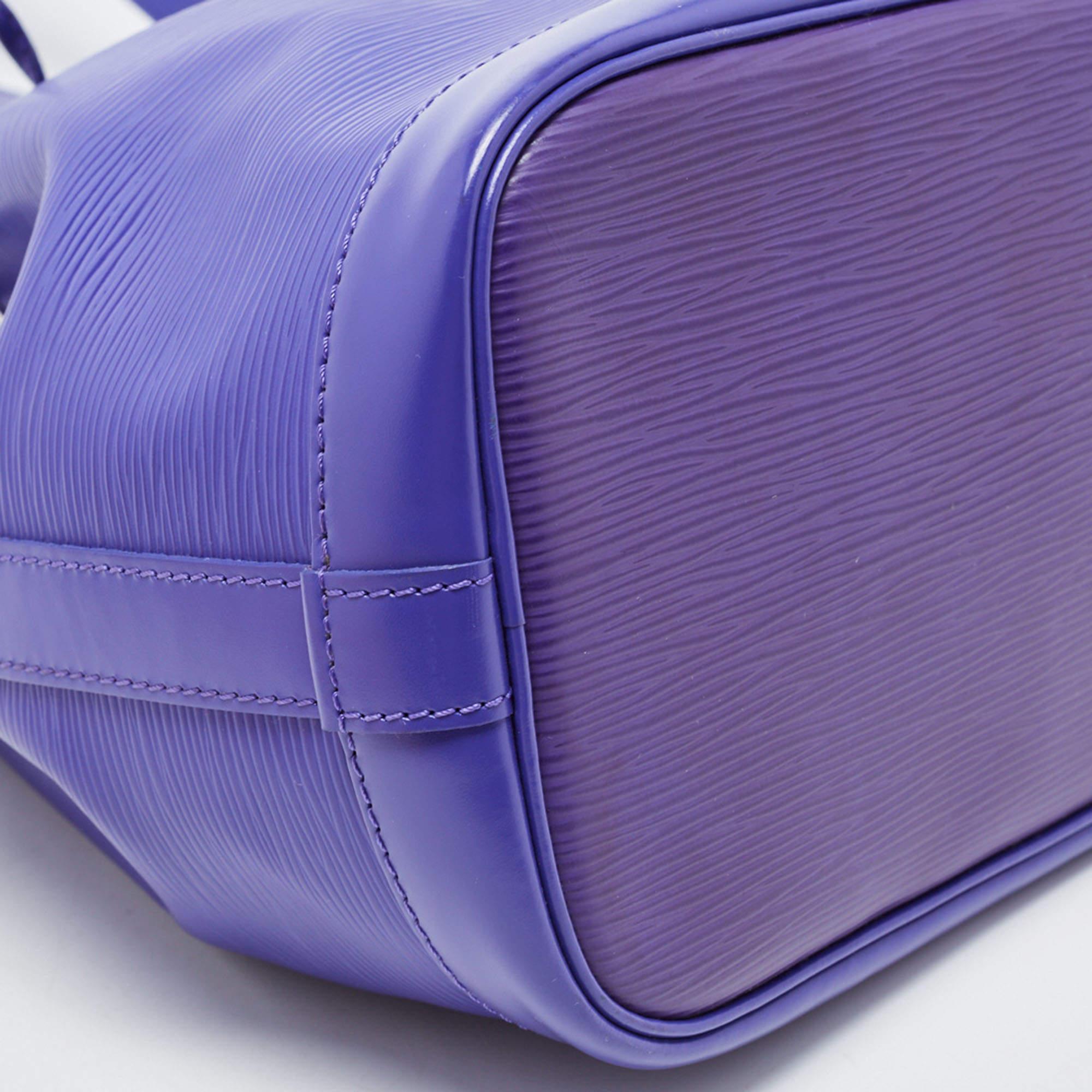 Neonoe-Tasche aus Leder von Louis Vuitton Figue Epi im Zustand „Gut“ im Angebot in Dubai, Al Qouz 2