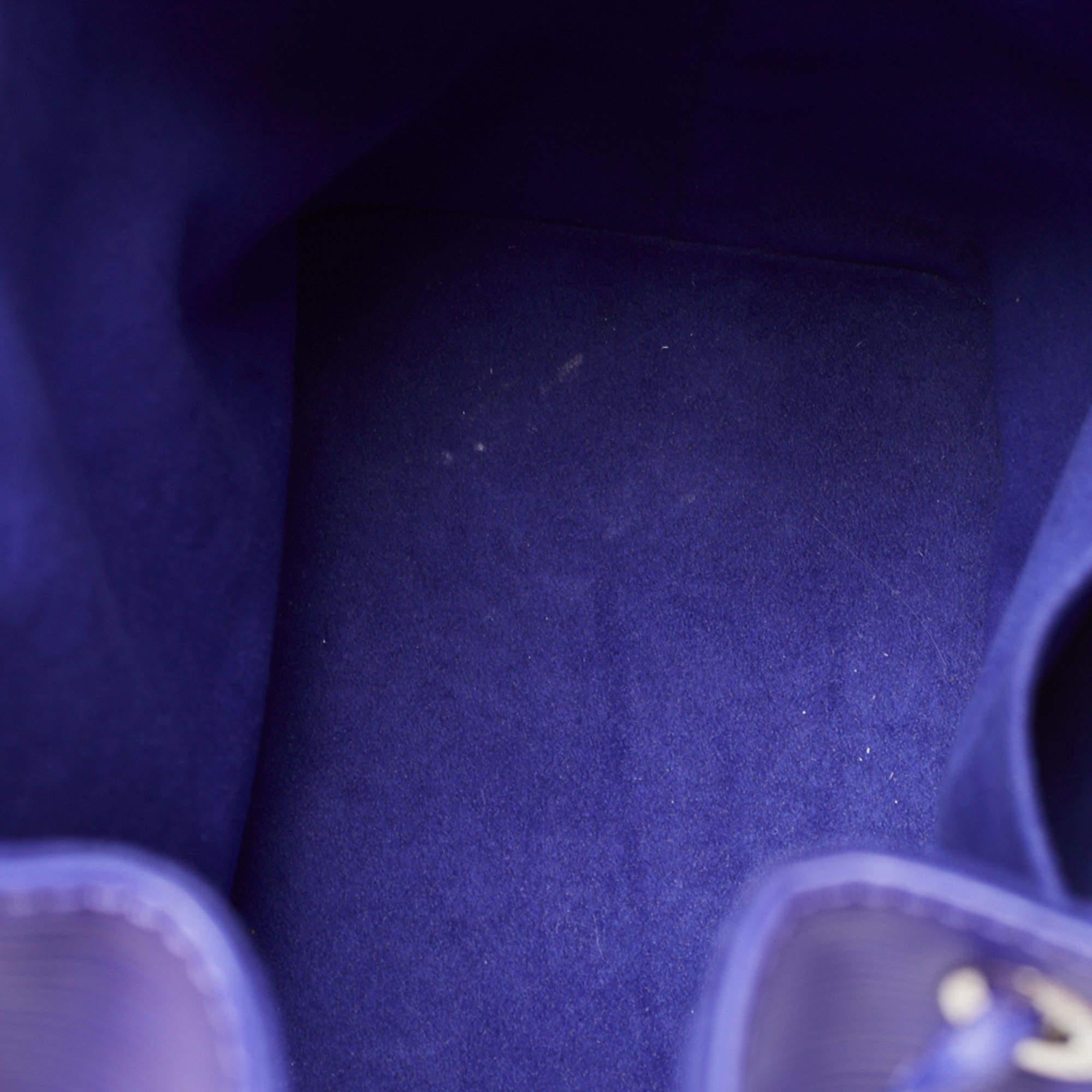 Neonoe-Tasche aus Leder von Louis Vuitton Figue Epi im Angebot 4
