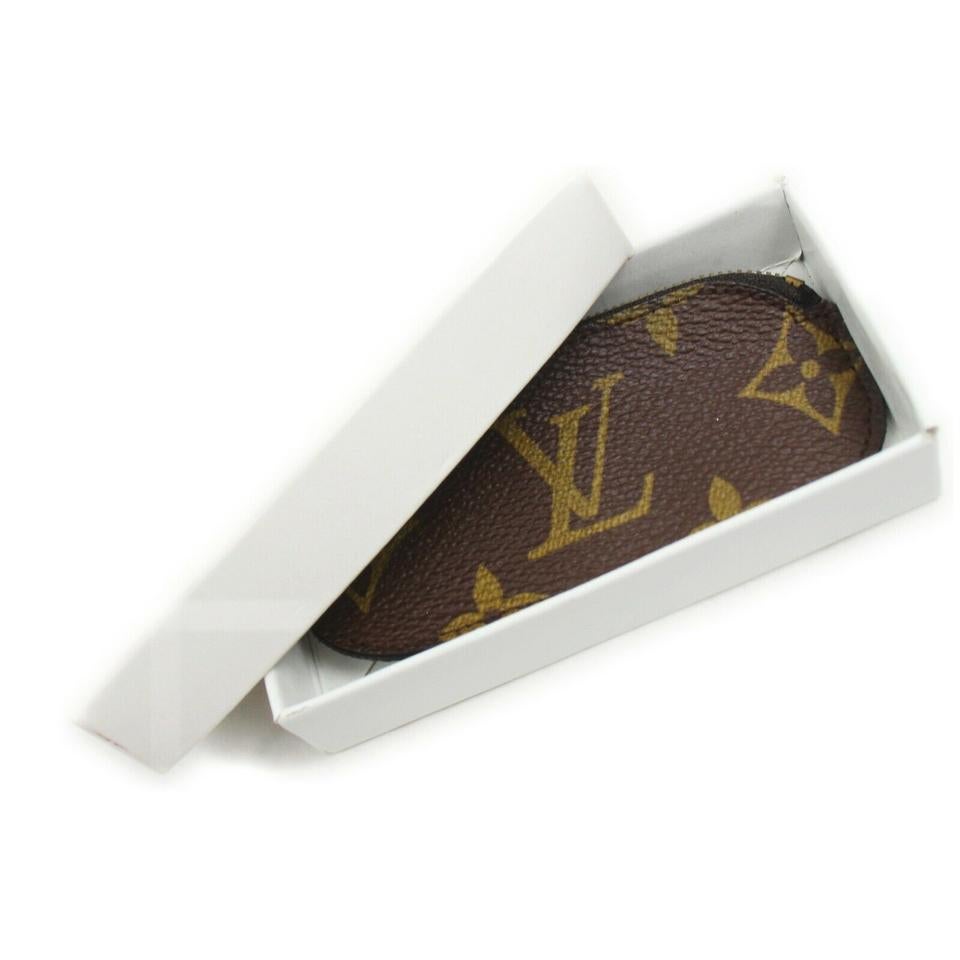 Louis Vuitton First Edition Monogram Key Pouch Pochette Cles Keychain 863185 1