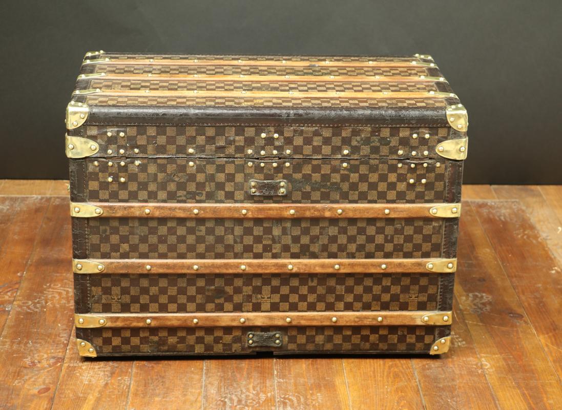 Louis Vuitton, Damier-Truhe, erste Serie, 1880er-Jahre 2