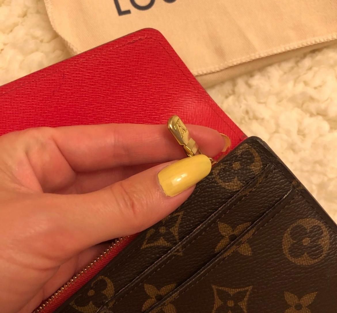 Pink Louis Vuitton Flamingo Monogram Totem Sarah Wallet For Sale