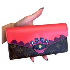 Louis Vuitton Flamingo Monogram Totem Sarah Wallet