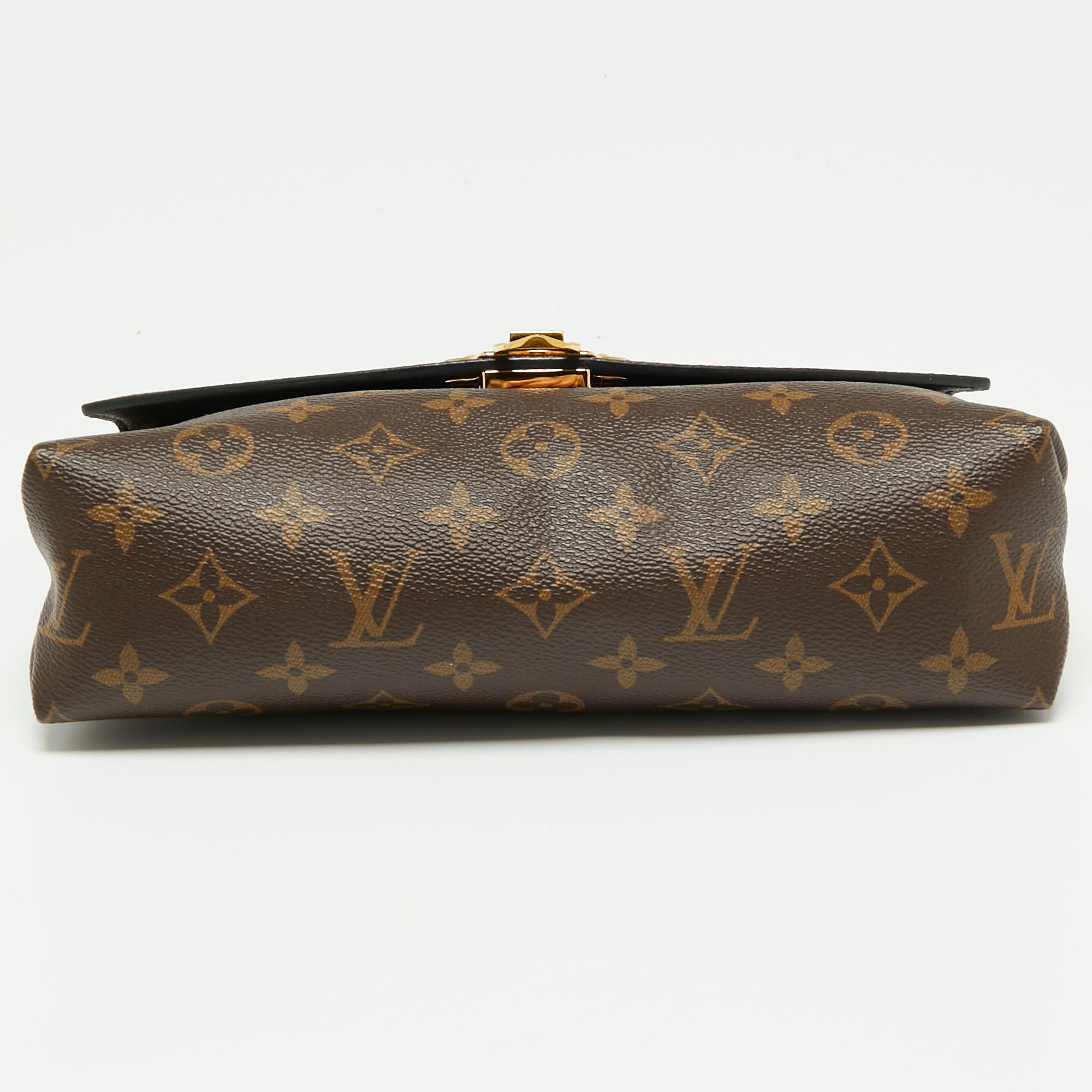 Louis Vuitton Flamme Monogram Canvas and Leather Saint Placide Bag 2