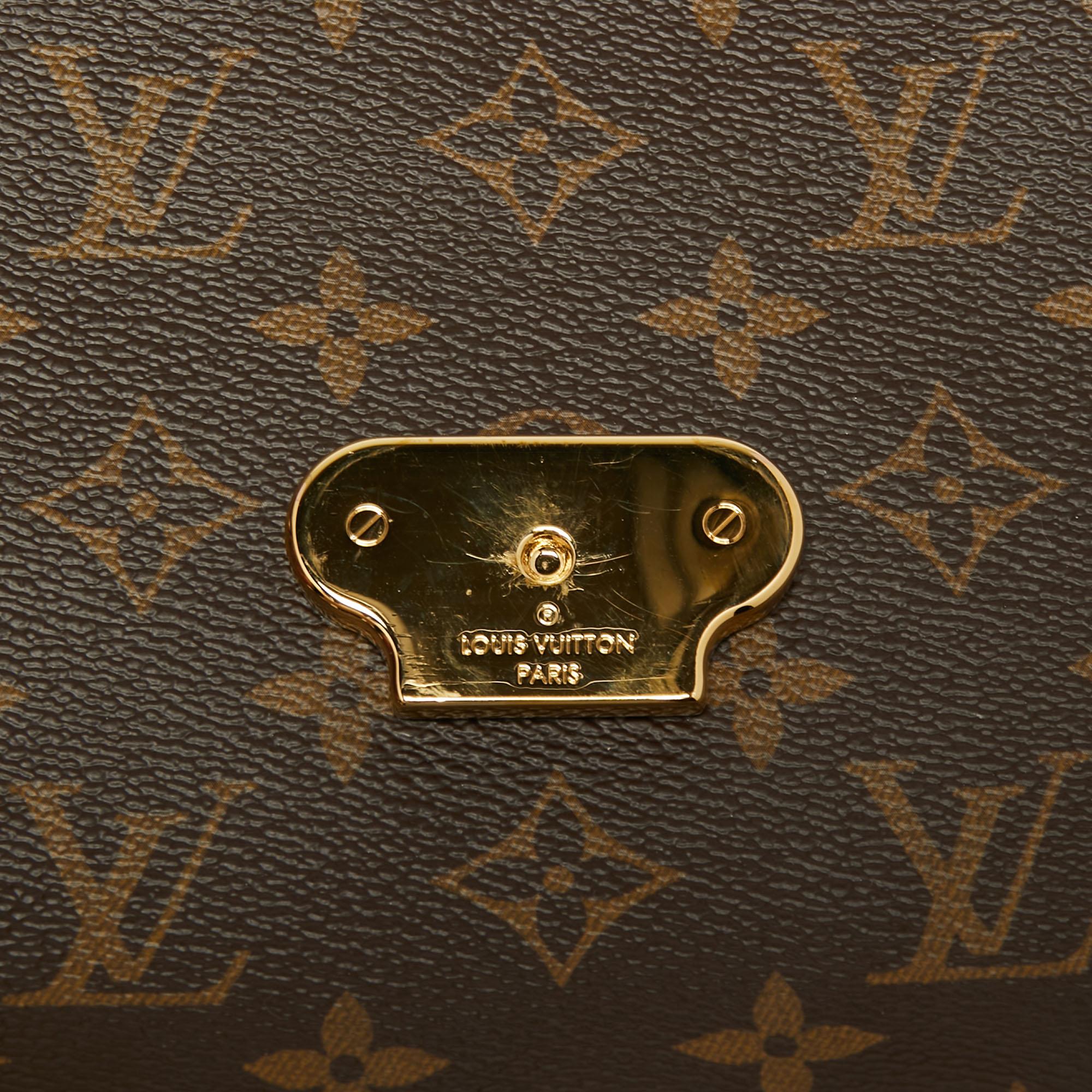 Louis Vuitton Flamme Monogram Canvas and Leather Saint Placide Bag 4