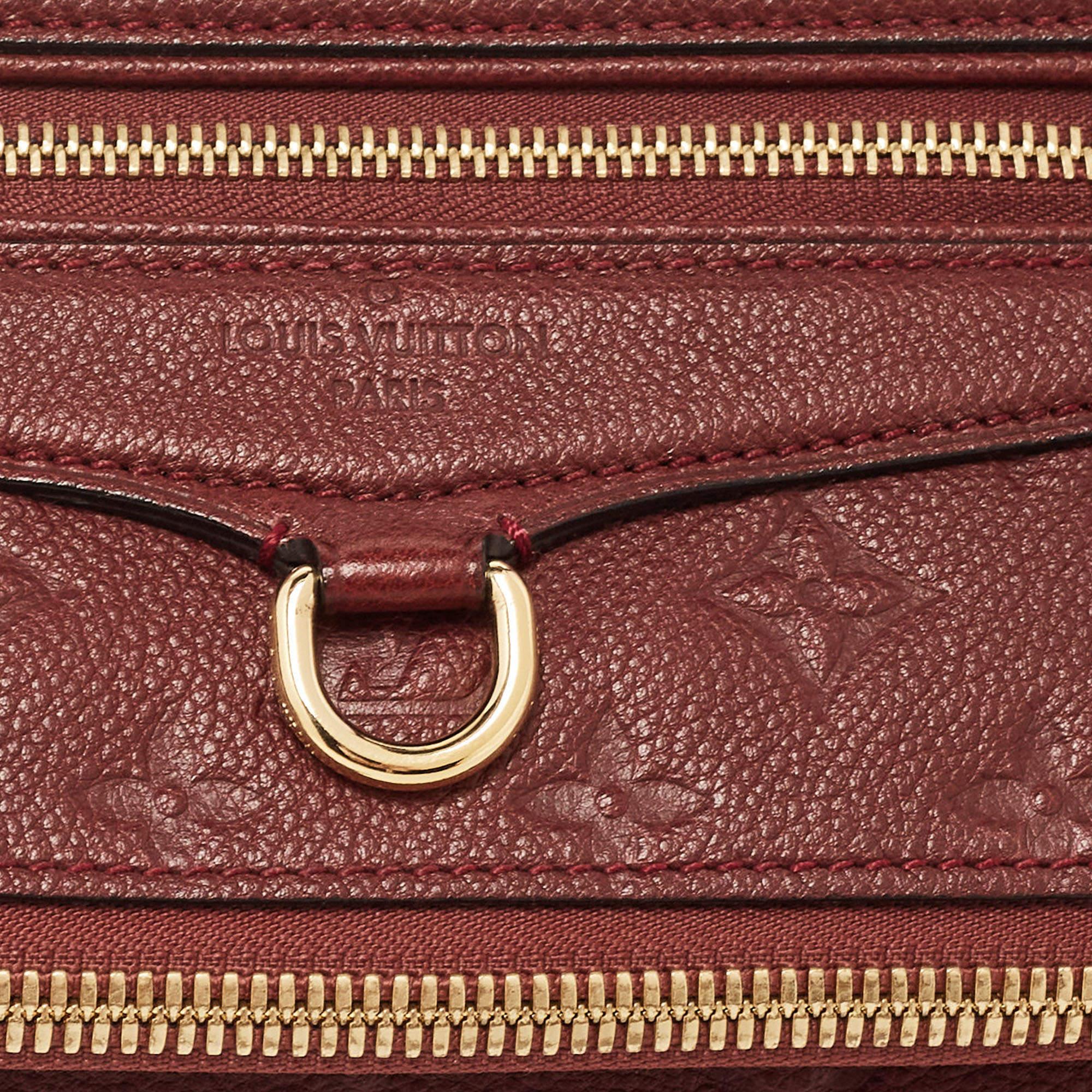Louis Vuitton Flamme Monogram Empreinte Leather Petillante Clutch 5