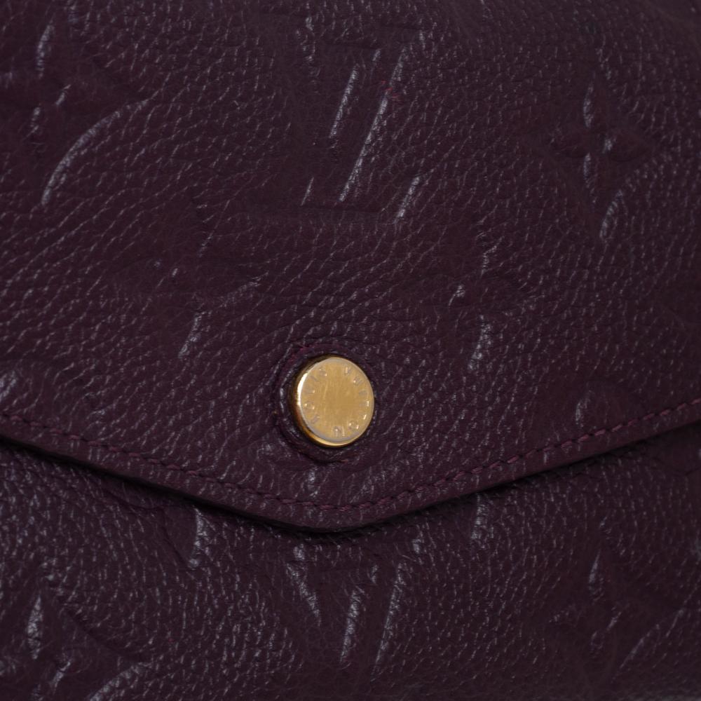 Louis Vuitton Flamme Monogram Empreinte Leather Sarah Wallet 4