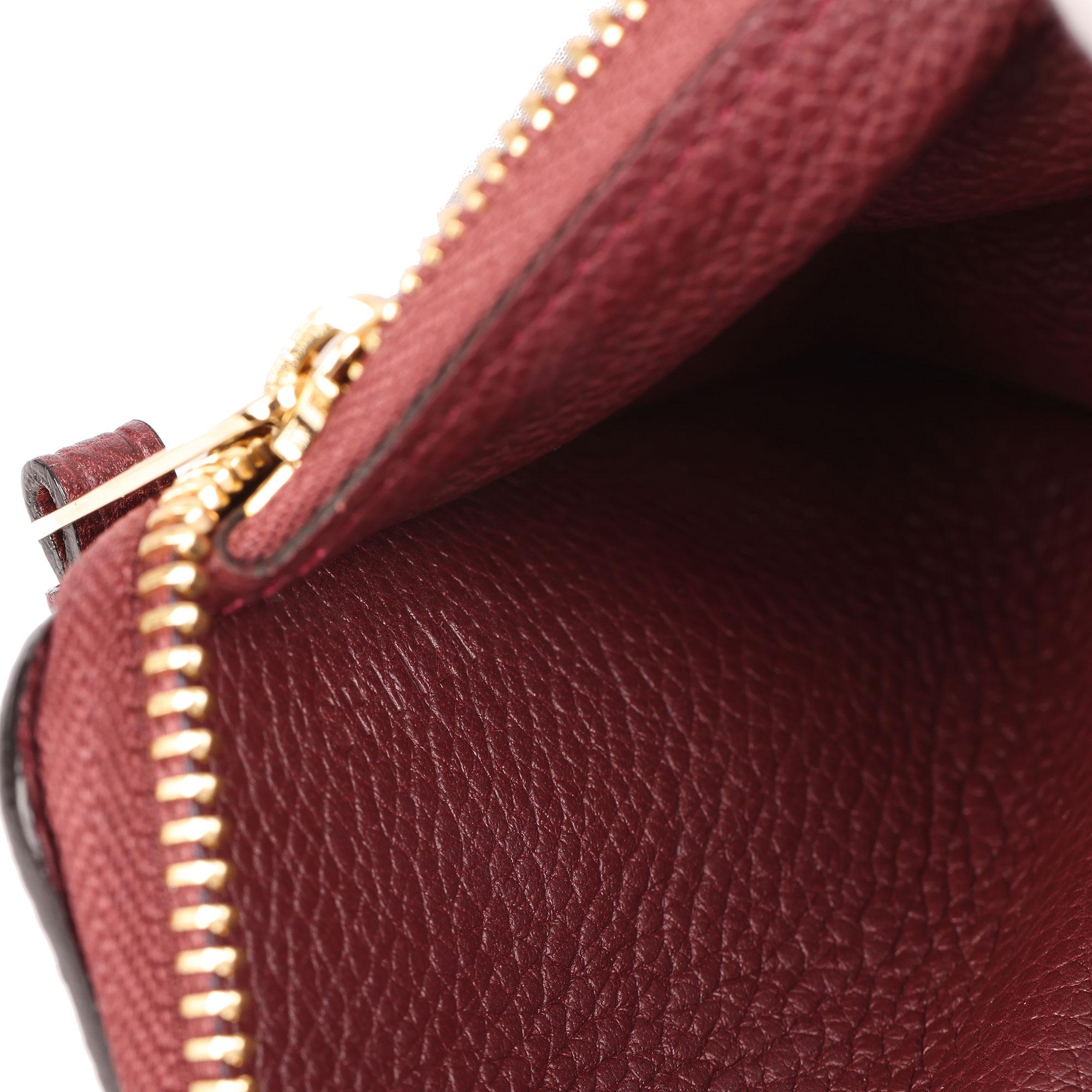 Louis Vuitton FLAMME MONOGRAM EMPREINTE LEATHER SECRET LONG WALLET 6