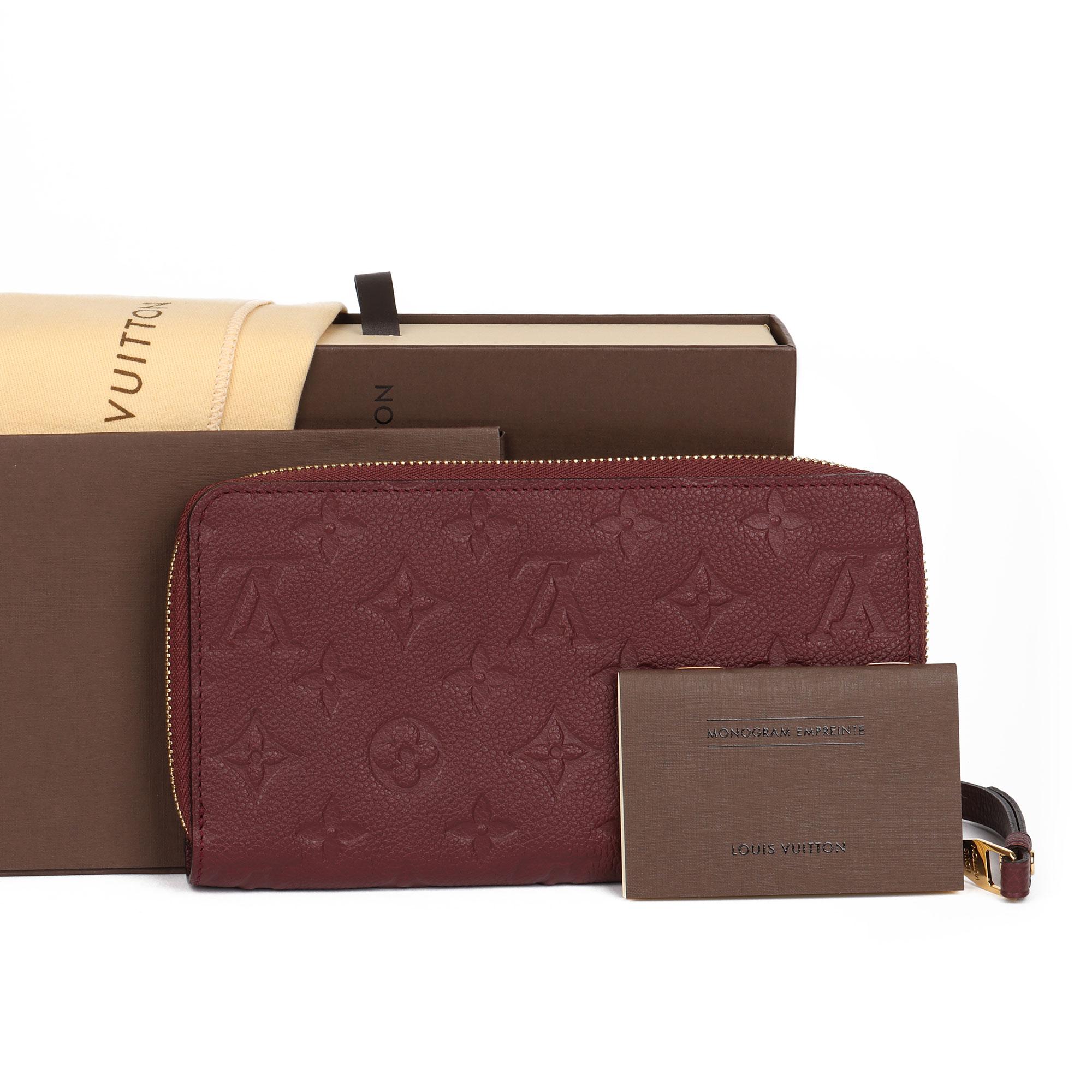 Louis Vuitton FLAMME MONOGRAM EMPREINTE LEATHER SECRET LONG WALLET 7