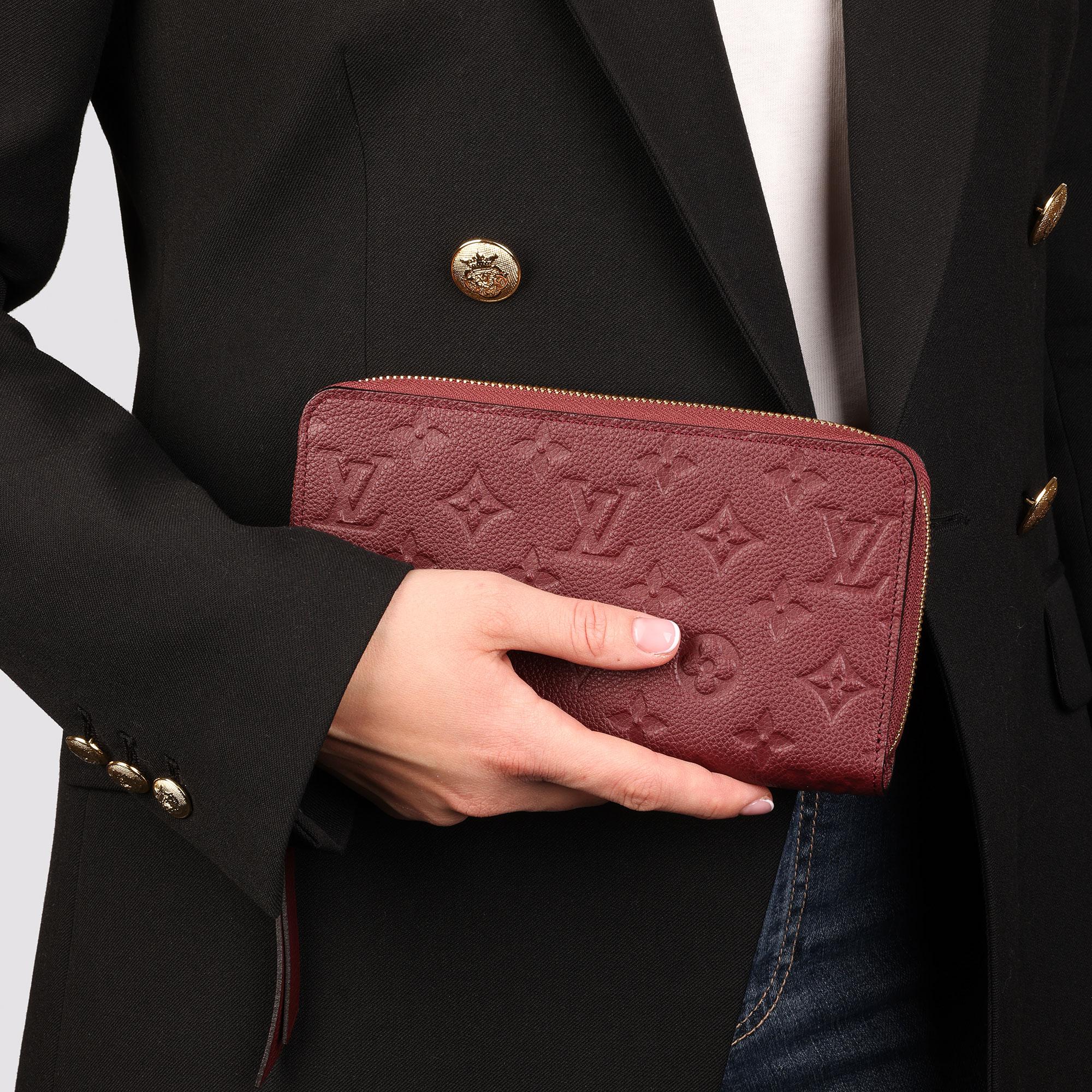 Louis Vuitton FLAMME MONOGRAM EMPREINTE LEATHER SECRET LONG WALLET 8
