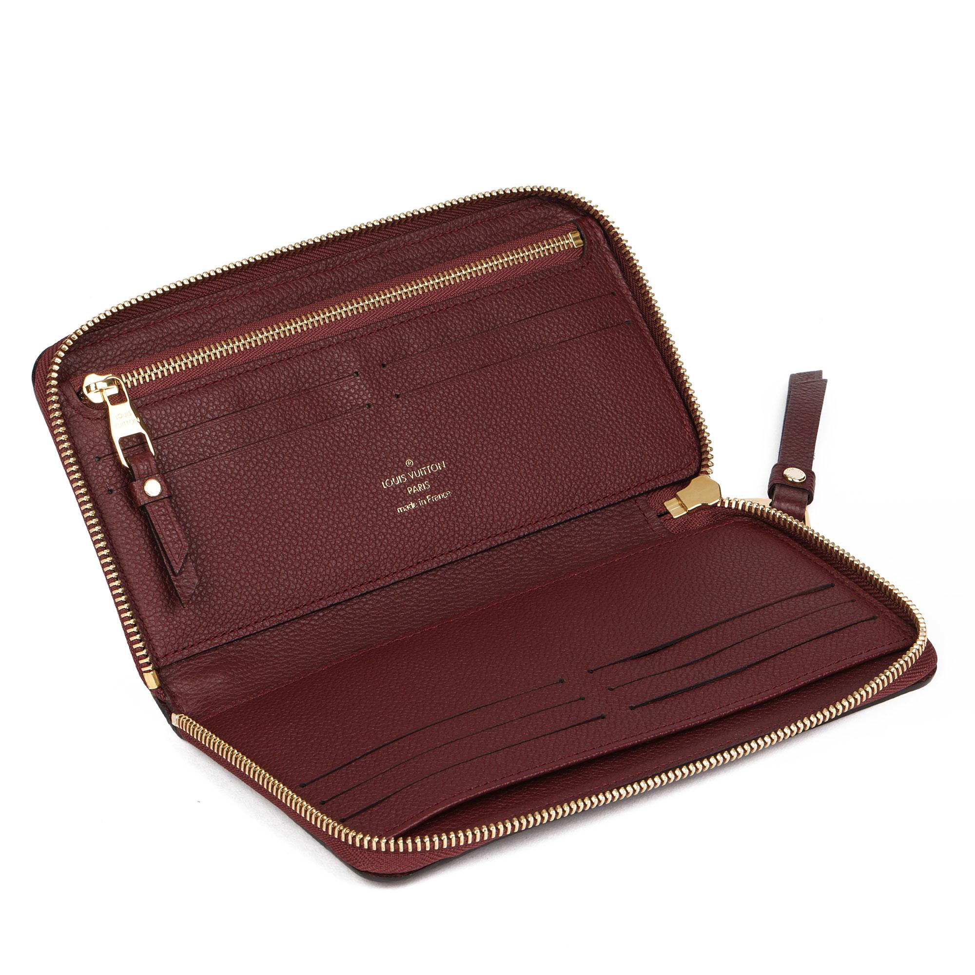 Louis Vuitton FLAMME MONOGRAM EMPREINTE LEATHER SECRET LONG WALLET 4