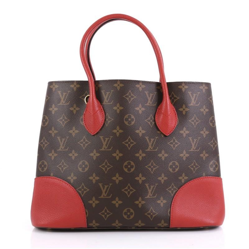 Brown Louis Vuitton Flandrin Handbag Monogram Canvas,