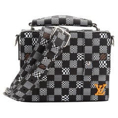 Louis Vuitton Flap Soft Trunk Messenger Bag Limited Edition Distorted Dam