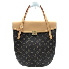 Louis Vuitton „Flappy“ Monogram Canvas Tragetasche mit Tragegriff
