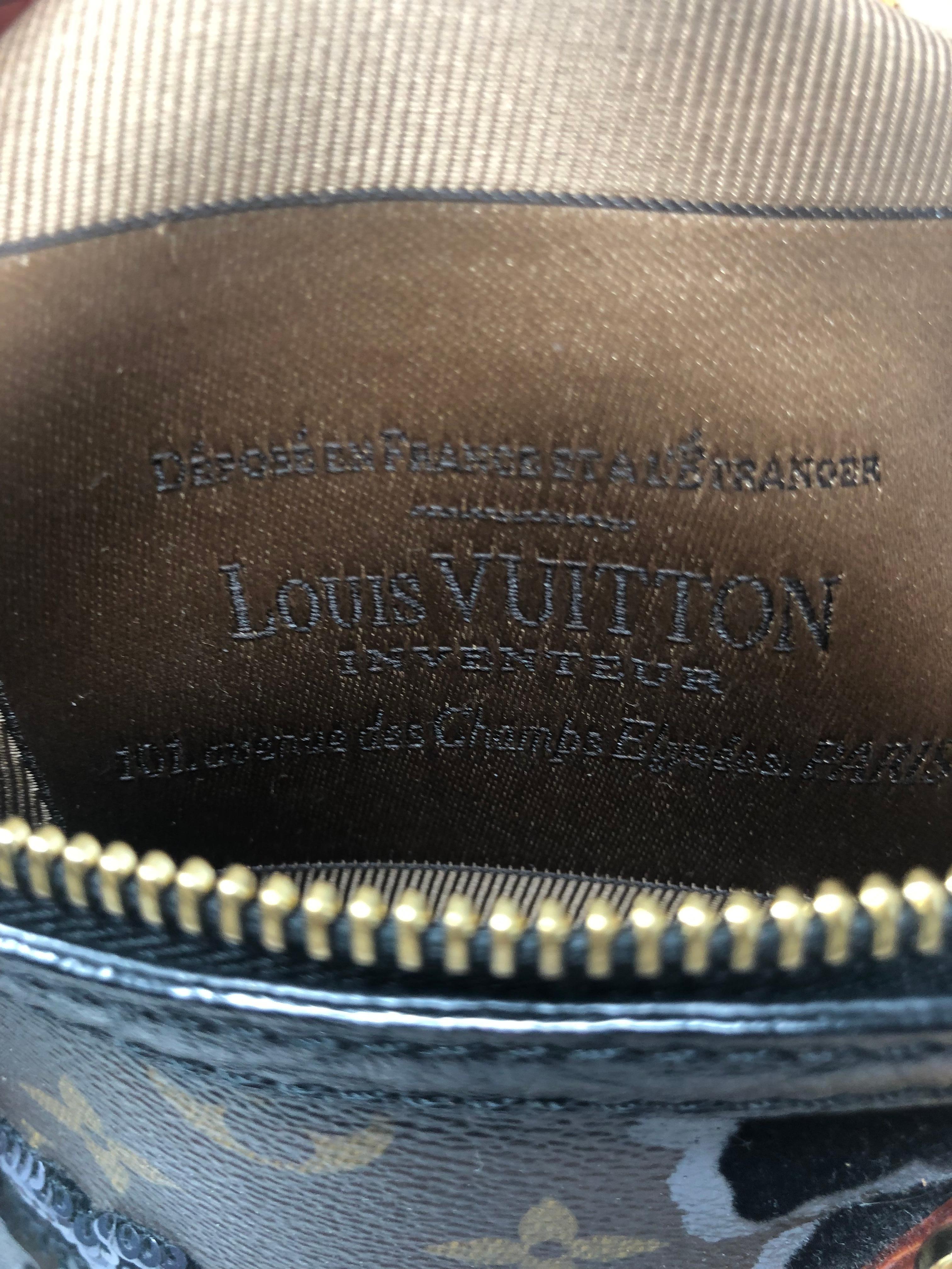 Louis Vuitton Fleur De Jais Sequin Speedy 30 Bag 5