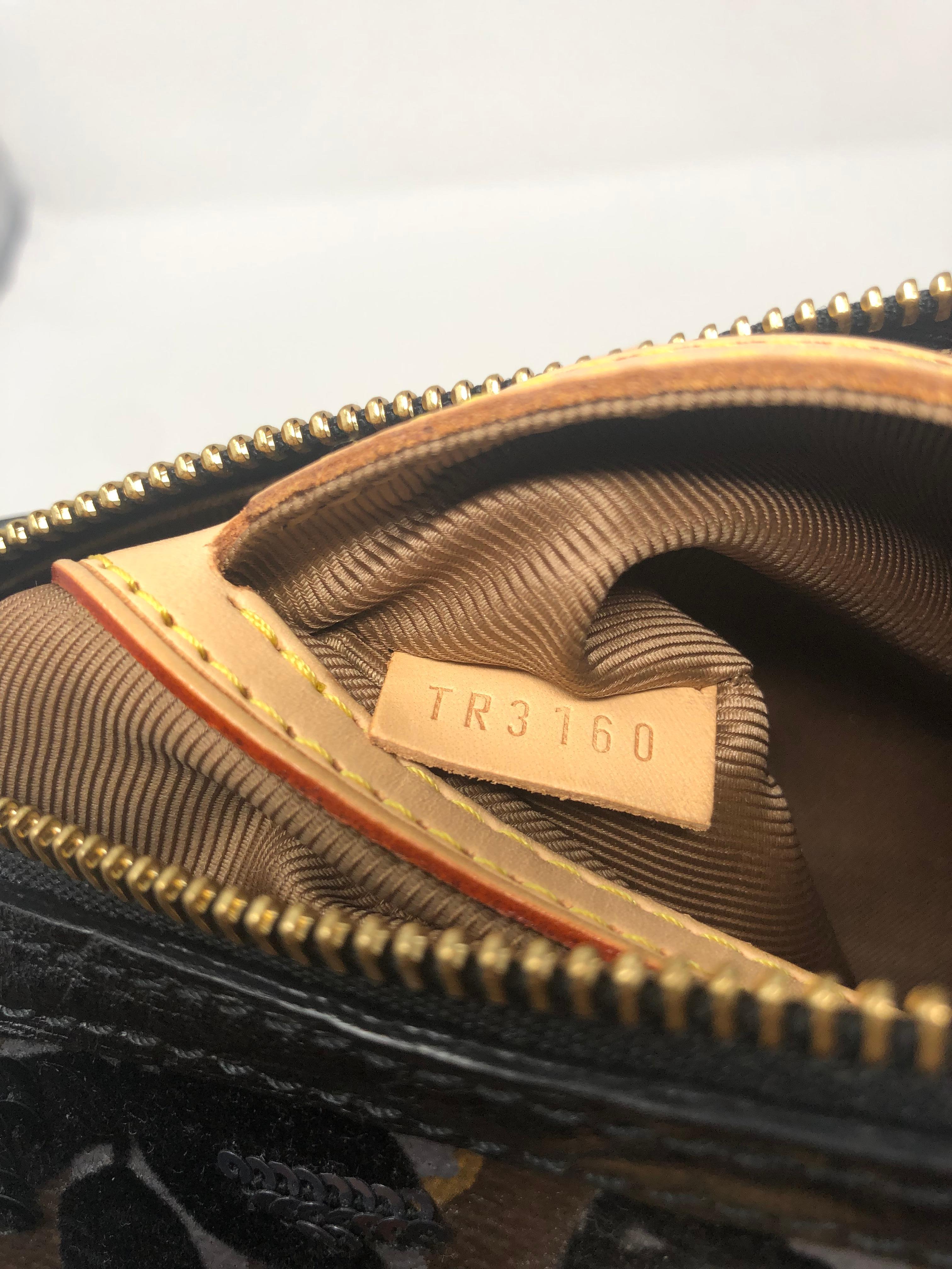 Louis Vuitton Fleur De Jais Sequin Speedy 30 Bag 6