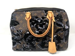 Louis Vuitton Fleur De Jais Sequin Speedy 30 Bag
