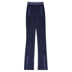 Louis Vuitton Flight Mode Boot-Cut Trousers With Monogram Waistband