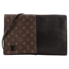 Louis Vuitton Flip Flap Pochette Monogram Canvas and Leather Medium