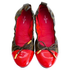 Louis Vuitton Flirty Monogramm-Ballerinas mit Ballettschuhen