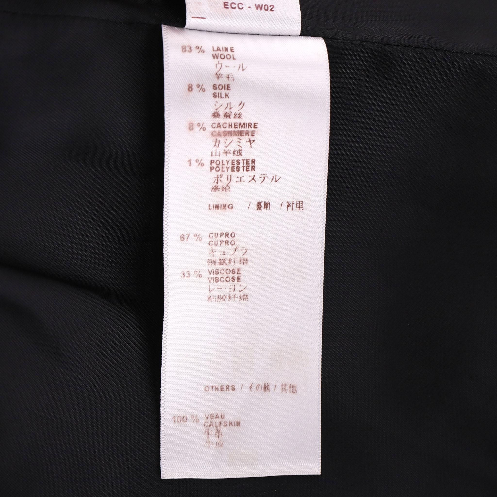 Louis Vuitton Floral-Embroidered Wool, Cashmere & Silk Blend Jacket For Sale 4