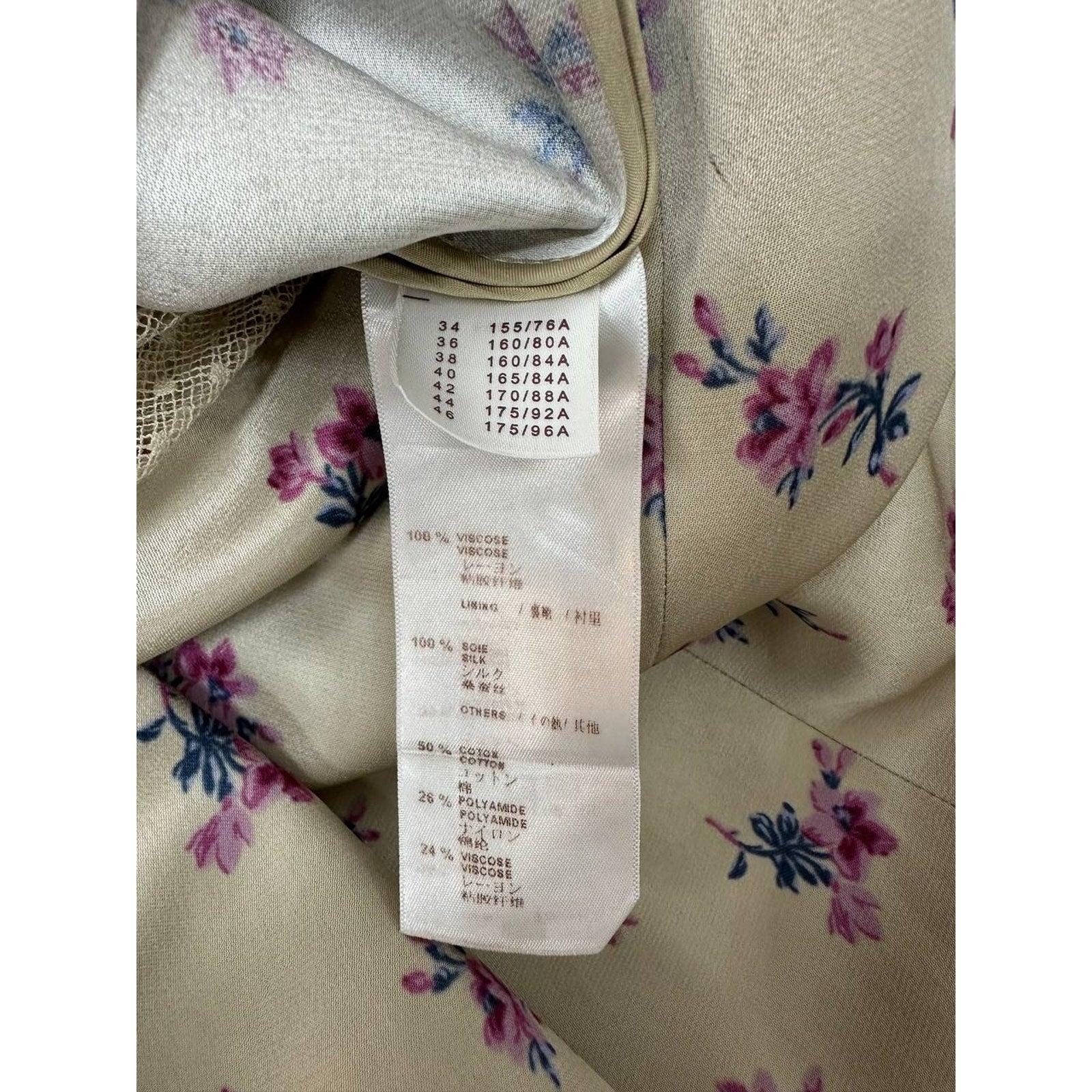 Louis Vuitton Robe en dentelle à imprimé floral Sz.36 en vente 4
