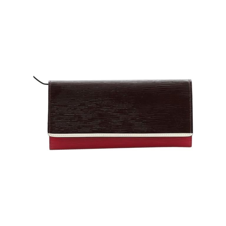 Louis Vuitton Flore Wallet Epi Leather  For Sale