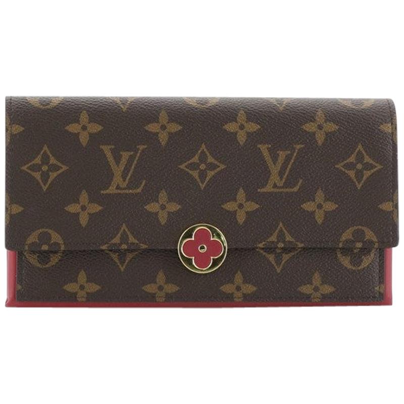 Louis Vuitton Flore Wallet Monogram Canvas