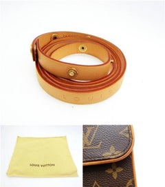 Louis Vuitton Florentine Bum  Fanny Pack Waist Pouch 233795 Brown Cross Body Bag