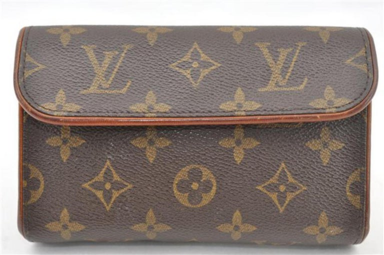 Louis Vuitton Florentine Pochette Waist Pouch Bum 866927 Brown Cross Body  Bag For Sale at 1stDibs