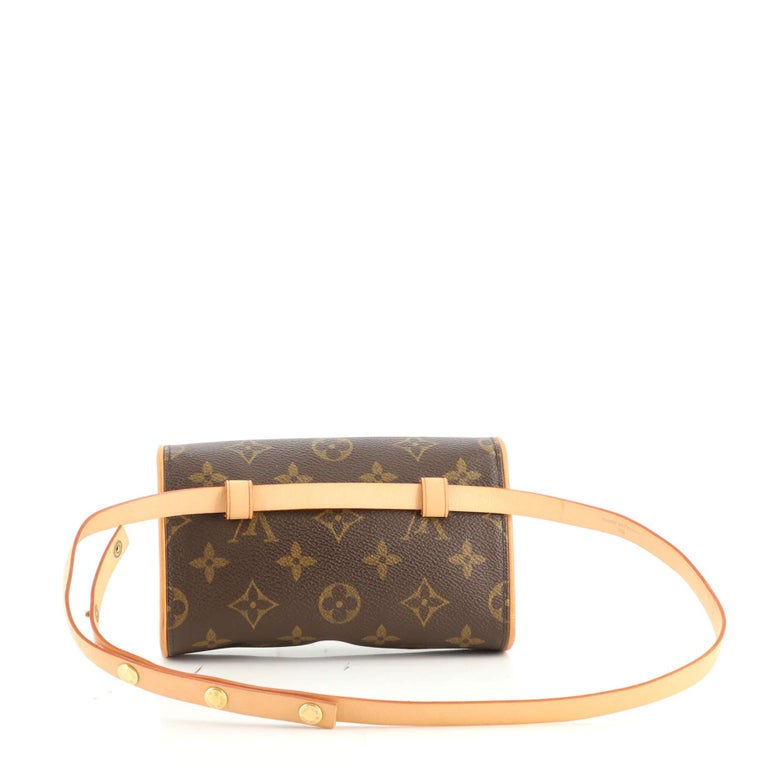 Louis Vuitton Florentine Waist Bag Monogram Canvas In Good Condition For Sale In NY, NY