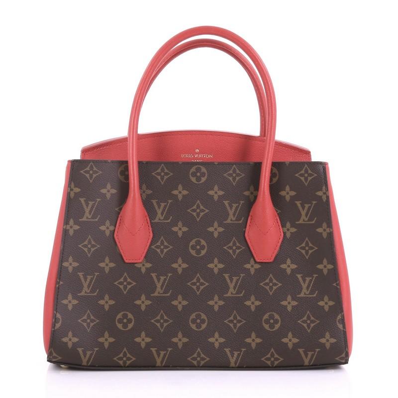 Louis Vuitton Florine Handbag Monogram Canvas and Leather In Good Condition In NY, NY