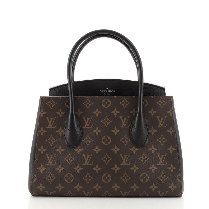 Black Louis Vuitton Florine Handbag Monogram Canvas and Leather