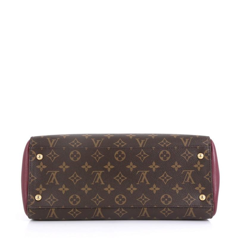  Louis Vuitton Sac à main Florine Monogramme Toile et Cuir Unisexe 