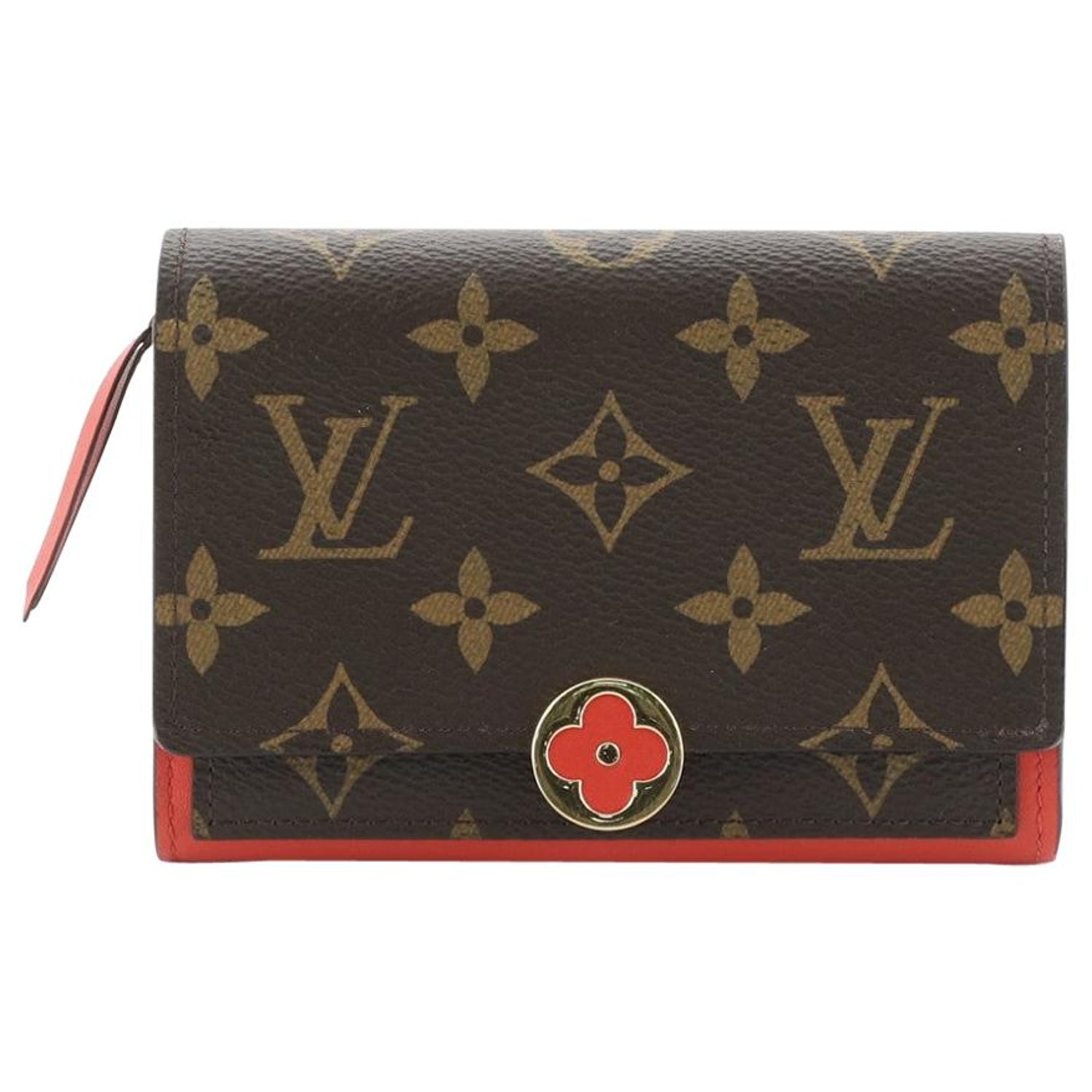 Buy Louis Vuitton Pre-loved LOUIS VUITTON Portefeuil flor chain
