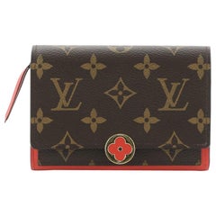 Louis Vuitton Flower Compact Wallet Monogram Canvas