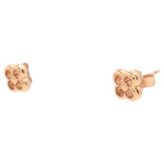 Louis Vuitton Flower Full Stud Earring Gold