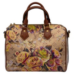 Louis Vuitton Flower Garden Speedy Bandoulière 25 Gold