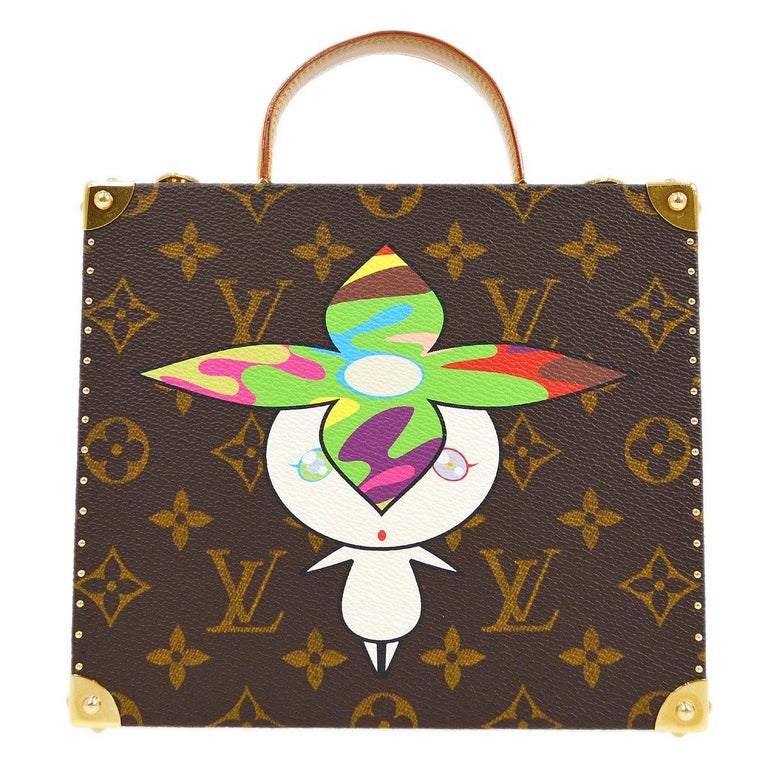Louis Vuitton Flower Hat Man Jewellery Box Hand Bag Takashi Murakami at  1stDibs