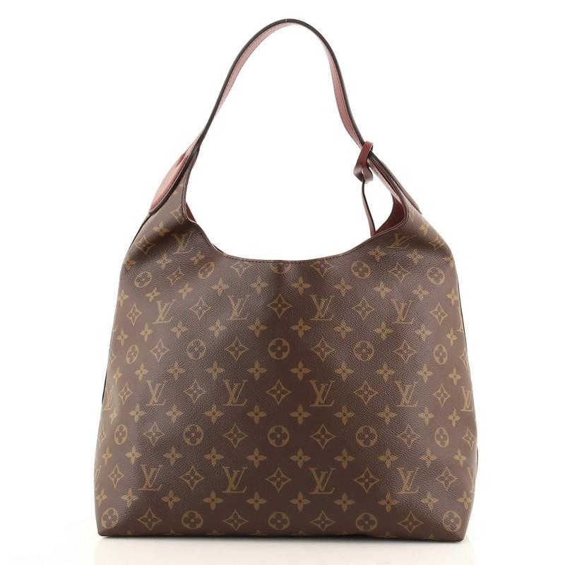 Louis Vuitton Flower Hobo Monogram Canvas In Good Condition In NY, NY