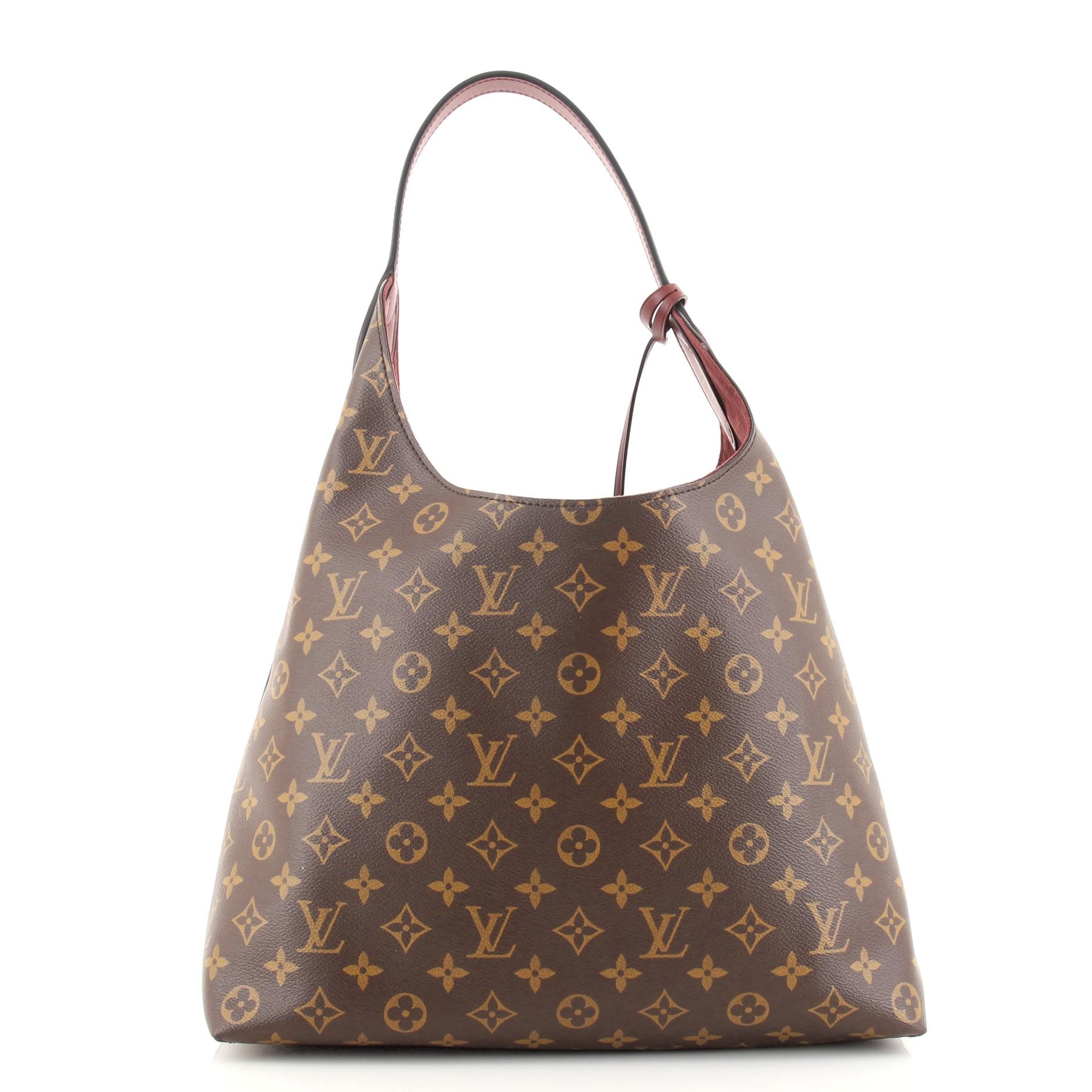 Louis Vuitton Flower Hobo Monogram Canvas In Good Condition In NY, NY