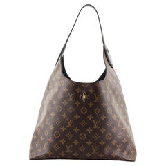 Louis Vuitton Flower Hobo Monogram Canvas