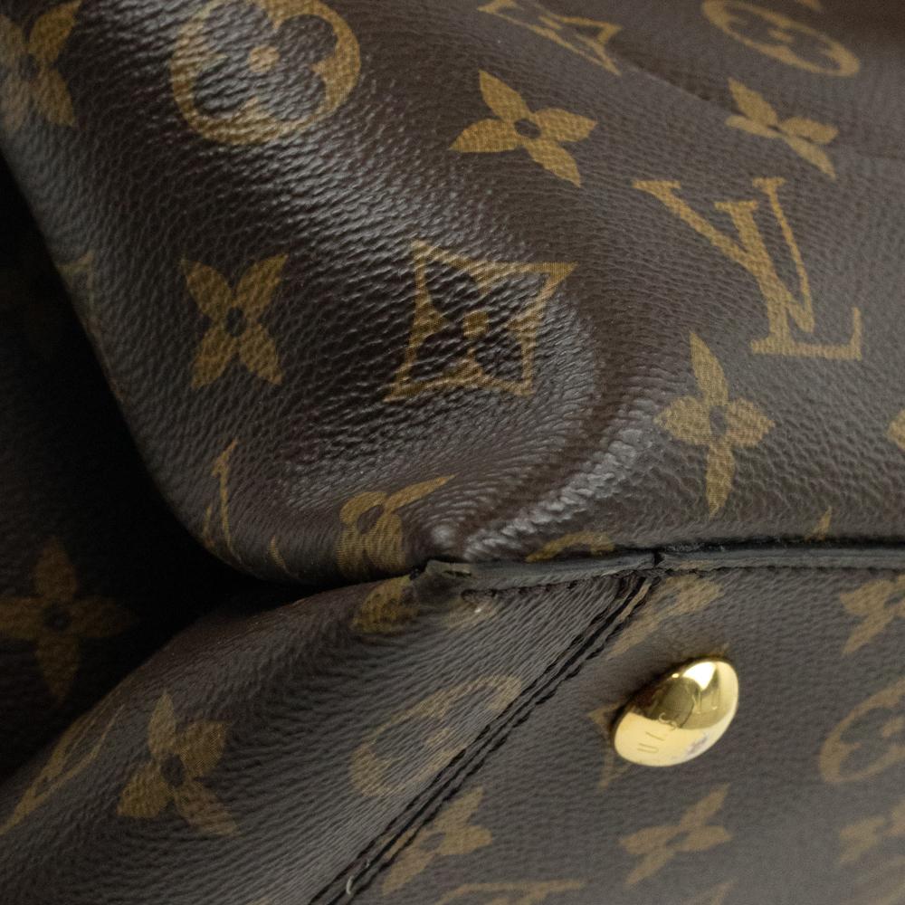 LOUIS VUITTON, Flower Tote in brown canvas 4