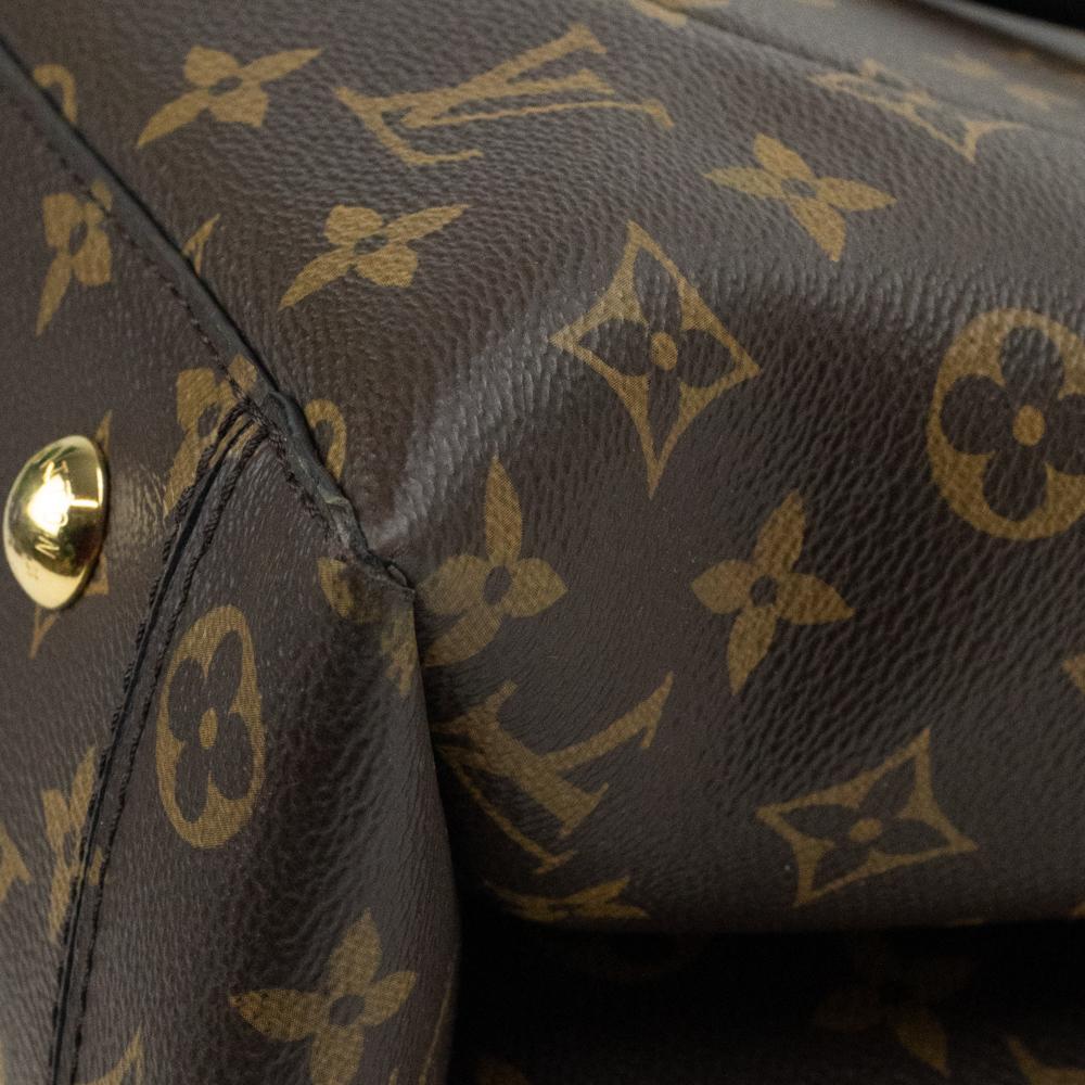LOUIS VUITTON, Flower Tote in brown canvas 5